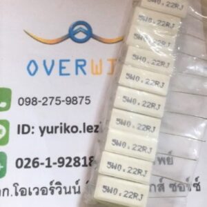 5W 0.22RJ CERAMIC DIP-2