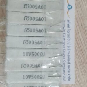 R. 10W 500 OHM J CERAMIC