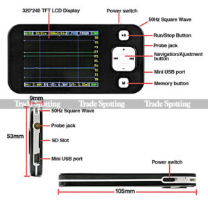 DSO201 mini dso oscilloscope