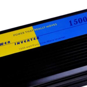 6.อินเวอร์เตอร์ 12-v24v 1500w NC (NC-1500-S) PURE SINE WAVE