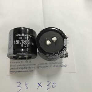 1800uf 160v rubycon 35*30mm