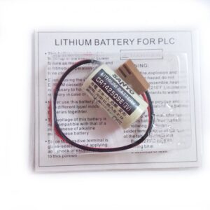 PLC Battery Sanyo : CR14250SE 1/2AA 3V With Brown plug