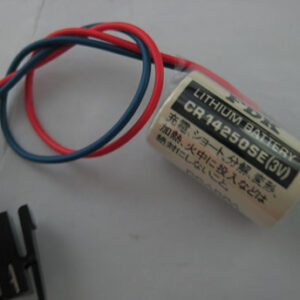 PLC Battery Sanyo : CR14250SE 1/2AA 3V With Black plug