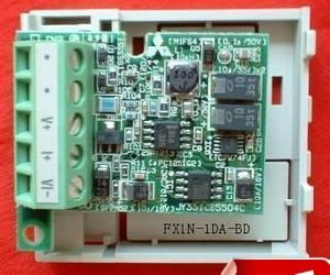 Analog Output Expansion Bord Mitsubishi Model:FX1N-1DA-BD (สินค้าใหม่)