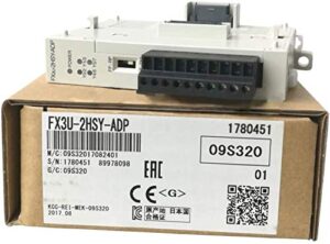 [MITSUBISHI Adapter for high speed output ] PLC MODEL: FX3U-2HSY-ADP