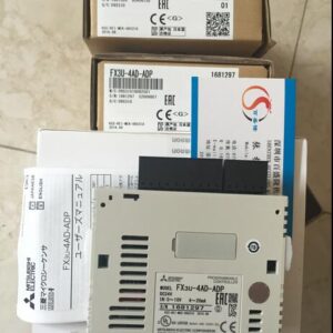 PLC MITSUBISHI FX3U-4AD-ADP analog input 4 channal
