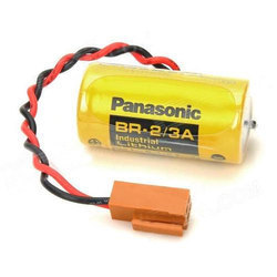 PLC Lithium Battery Panasonic BR-2/3A 3V (BR17335) with Plug