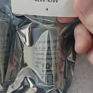 Arcotronics 1.27.4AC2 MKP Start Capacitor 5 µF 420–470 V