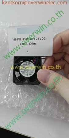 1608VL-S5W-B69 24V DC Axial Cooling Fan