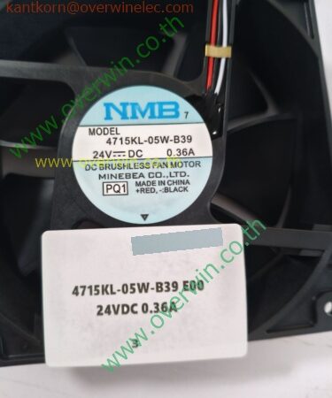 NMB 4715KL-05W-B39 24VDC Cooling Fan (120×120×38mm)