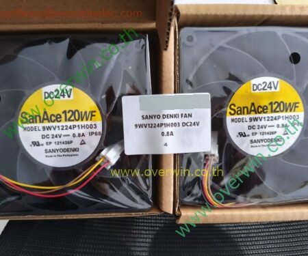 Sanyo Denki 9WV1124P1H003 DC 24V Cooling Fan